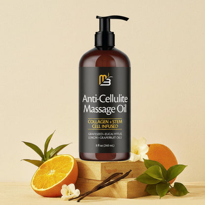 Stelloria Smooth Glow – Anti-Cellulite Massage Oil for Smooth & Radiant Skin